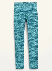 Old Navy Kid Girls Blue Space Dye Built-In Tough Leggings Size Small or Medium - Picture 1 of 1