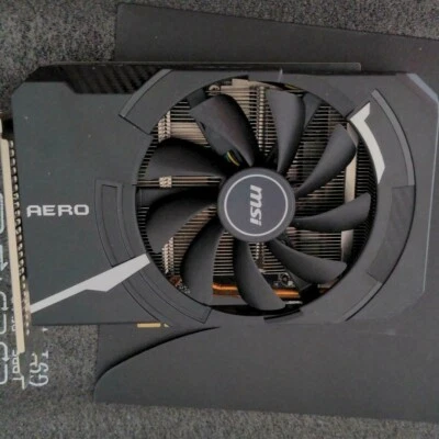 MSI GEFORCE RTX 2060 AERO ITX 6G OC Graphics Card 6GB GDDR6 Very Good - Image 1 of 4
