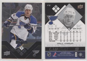 2008-09 Upper Deck Black Diamond Single Diamond Paul Kariya #72 HOF
