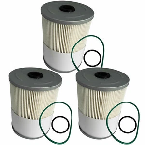 FS19915 3PCS Fuel Filter with Water Separator For Diesel DD13 DD15 DD16 - Picture 1 of 8