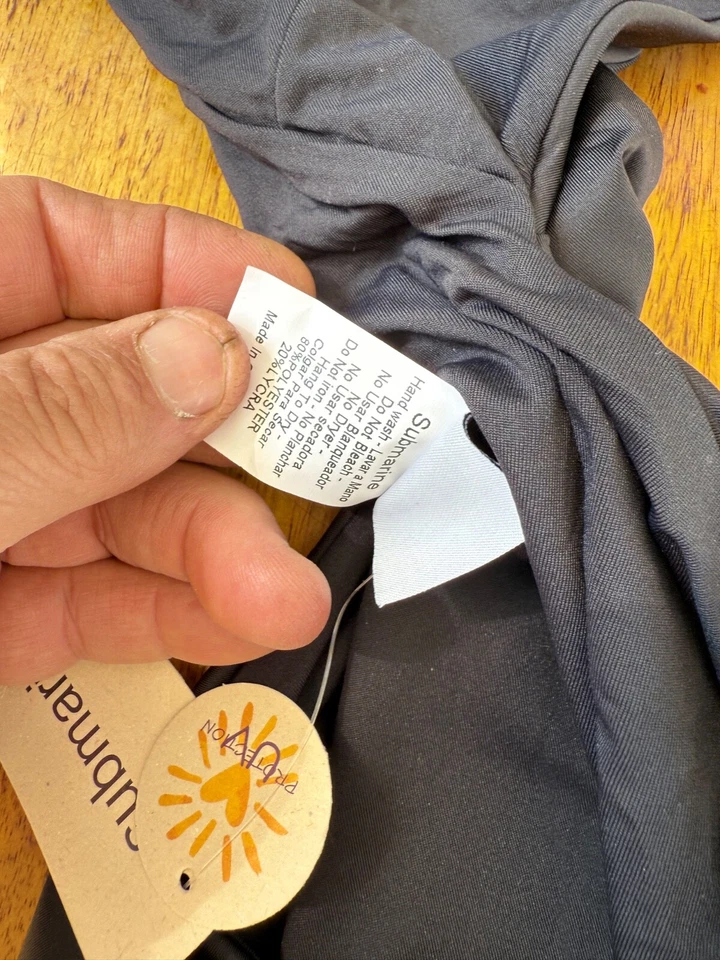 Traje de baño Submarino Niñas Natación Recorte asimétrico Una pieza Mariposa 12 S5 Foto 1 de 4