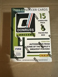 2022-23 Panini Donruss Soccer Trading Cards Blaster Box FIFA Official - SEALED - Picture 1 of 4