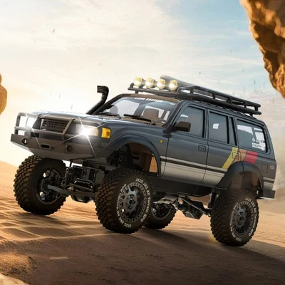 FMS 1/12 FCX10 RC Crawler Land Cruiser LC80 Toyota Licensed 4WD RC Rock Truck HG - Image 1 of 4