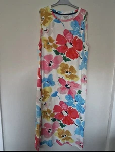 Joules Size M summer /beach Floral Dress - Picture 1 of 6