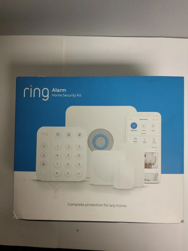 Ring 2nd Gen 4K11SZ-0EN0 Wireless Alarm Home Security Kit - 5 Piece - Image 1 of 1