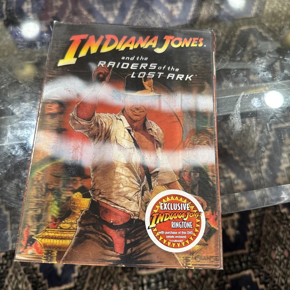 Indiana Jones and the Raiders of the Lost Ark (DVD) Blockbuster Case Rare - Image 1 of 1