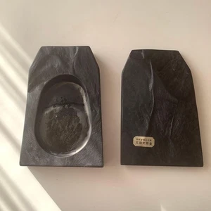 Gran Piedra de Tinta Nachiguro De Colección Suzuri Molinillo Caligrafía Shodo Shuji Herramienta - Imagen 1 de 8