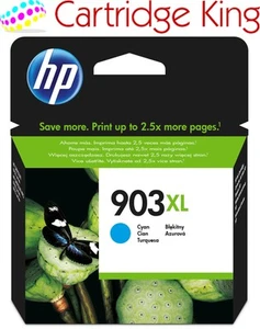 HP 903XL Original High Yield Cyan Ink Cartridge for HP Officejet Pro 696x - Afbeelding 1 van 1