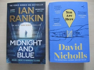 WINTER READS - Ian Rankin Midnight and Blue -David Nicholls You are Here 2 BOOKs - Bild 1 von 2