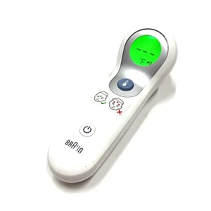 Braun NTF3000 No-Touch Forehead Digital Thermometer *Tested*Works! - Picture 1 of 5