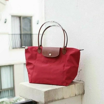 Nuevo Longchamp Le Pliage Bolso de Hombro de Viaje Bolso de Mano de Nylon Grande y Pequeño Foto 1 de 4