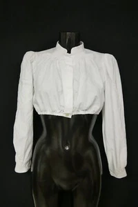 Gr.36 Dirndlbluse weiß Bluse für Dirndl Waldorff Baumwolle gesmokt B11040 - Bild 1 von 4