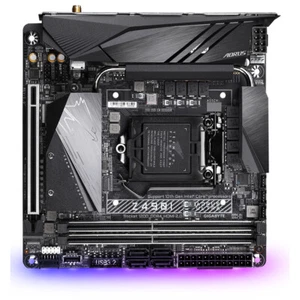 Gigabyte Z490I AORUS ULTRA scheda madre Intel Z490 LGA 1200 DDR4 Mini-ITX M.2 DP - Foto 1 di 4