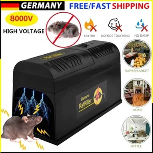 8000V Ratten Köderbox Rattenbox Rattenfalle für Rattengift zur Rattenbekämpfung - Bild 1 von 18