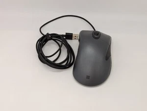 DEFEKT SCROLL Microsoft Classic IntelliMouse USB kabelgebunden Maus grau/schwarz LESEN - Bild 1 von 15