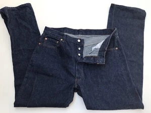 VTG LEVIS 501 Jeans Early 80s No Back Patch/ Pockets Men 36x33 ( Measured) Rare - Picture 1 of 12