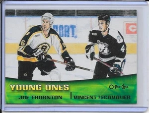 2000-01 O-Pee-Chee Joe Thornton/Vincent Lecavalier Combos # TC7 - Picture 1 of 2