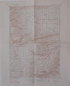1937 USGS Topo Map WHITE SWAN YAKIMA INDIAN RESERVATION Washington Fort Simcoe - Picture 1 of 10