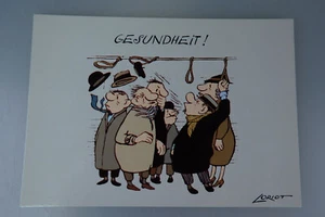 Magna Carta Kunst-Postkarte Loriot "Gesundheit!" um/ab 1980 (96802) - Picture 1 of 2