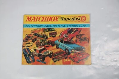 1970 Matchbox Collectors Catalog Catalogue Vintage Diecast Model Car Brochure - Image 1 of 4