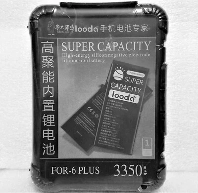 Batería de repuesto para iPhone 6 Plus Super Capacidad 3350 mAh ¡NUEVA! ¡Sellado! Foto 1 de 2