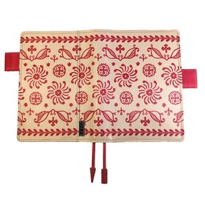 Hobonichi Techo Planner Cover World Folk Patterns Series "Indiana" A6 Used - Picture 1 of 17