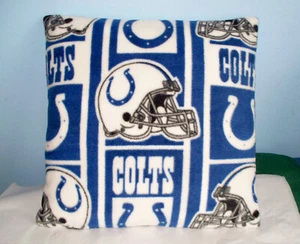NUEVA ALMOHADA POLAR INDIANAPOLIS COLTS NFL FÚTBOL AZUL BLANCO - Imagen 1 de 1