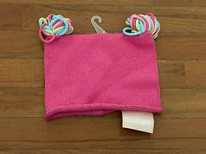Gymboree Infant Girl Snow Friends Pink Sweater Hat Size 6-12 months New - Picture 1 of 8