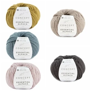 CONCEPT BY KATIA - ESSENTIAL ALPACA - Wolle - 50g - LL 80m - (13,00€/100g)
