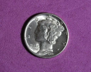1941-D Mercury Dime #P17792 - Picture 1 of 2