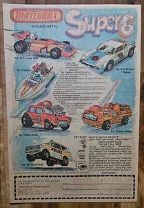 DE COLECCIÓN 1976 MATCHBOX LESNEY SUPERFAST #14 MINI HA HA #8 ANUNCIO PANTERA - Imagen 1 de 1