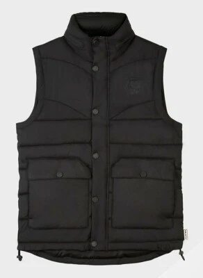 $198 NWT HUNTER SzM ORIGINAL PUFFER GILET VEST BLACK - Image 1 of 4