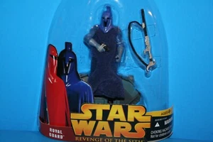 STAR WARS 2005 ROTS ROYAL GUARD FIGURE COMPLETE LOOSE WEAPON HASBRO - Picture 1 of 9
