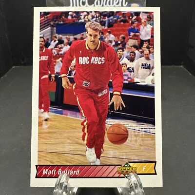 1992-93 Upper Deck Matt Bullard #99 Houston Rockets - Image 1 of 2