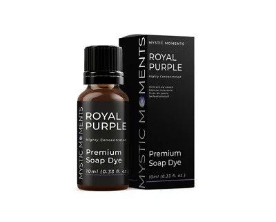 Mystic Moments Royal Purple Soap Dye 10ml - Highly Concentrated - Image 1 of 4