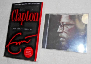 Clapton: The Autobiography by Eric Clapton 2008, Trade Paperback & Unplugged CD - Picture 1 of 1
