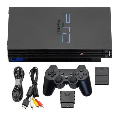 Guaranteed PlayStation 2 PS2 Game Console + Wireless Controllers + US Seller - Image 1 of 3