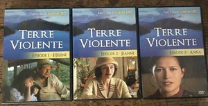 TERRE VIOLENTE ... L'INTEGRALE ... CLAIRE NEBOUT, JACQUELINE SENES .. LOT 3 DVD - Picture 1 of 3