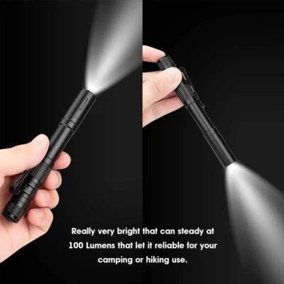 Flashlight Portable Mini 300/500  lumens 1 Switch Mode waterproof AAA battrey - Image 1 of 3