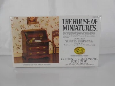 Vintage X-Acto The House of Miniatures Chippendale Desk #40017 - Image 1 of 2