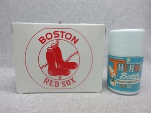 Best-on-ebay MiNT with TAGS 1960 BOSTON RED SOX Vinyl LUNCHBOX & THERMOS - Picture 1 of 6