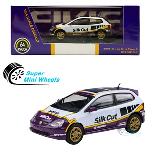 PARA64 1:64 Honda 2001 Civic Type R EP3 - Silver Cut - Picture 1 of 6
