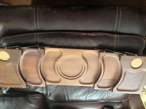 hellerware swing away server erweiterbar Party Nussbaum Optik Mid Century Modern - Bild 1 von 3