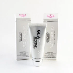 2 GLAMGLOW Supermud Clearing Treatment Mud Mask - Set Of 2 x 1 Oz. / 30 g - Picture 1 of 1