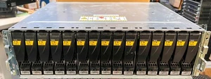 USED EMC KTN-STL3 Expansion Array + 15x 2TB SAS HDD + 2x 303-108-000E Card 2xPSU - Picture 1 of 5