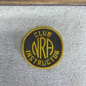 NRA Club Instructor - Parche bordado vintage años 60-70 - Imagen 1 de 5