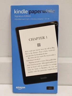 Kindle Paperwhite Signature Edition (32 GB) - Black - 11th generation - New - Image 1 of 4