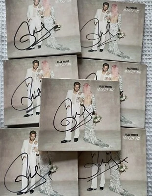 Olly Murs Signed - Marry Me CD + Signed Slipcase (O-Card) Extremely Rare Foto 1 de 4