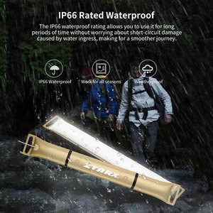 Barra de Luz Plegable para Tienda Camping Modelo Enchufable con Cable IP66 Impermeable Tubo LED - Imagen 1 de 15