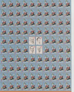1946 Christmas Seals LAMPLIGHTER PORTRAIT mnh 100 stamps see photos - Picture 1 of 2